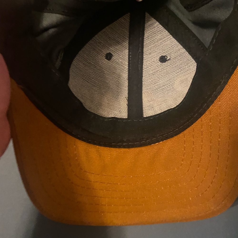 Budweiser Olive & Rust Two-Tone Script Baseball C… - image 7